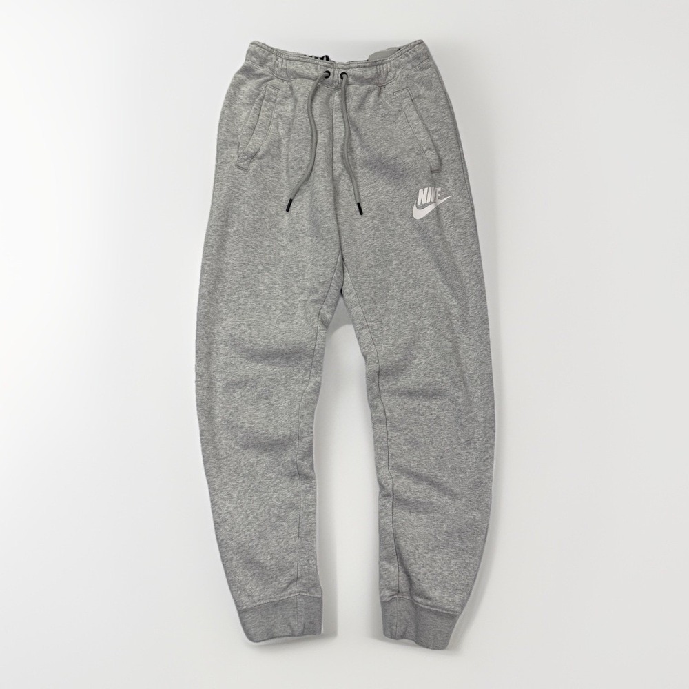 Nike Joggers‎ Sweatpants XS Gray Fleece Athletic lounge Pants Unisex